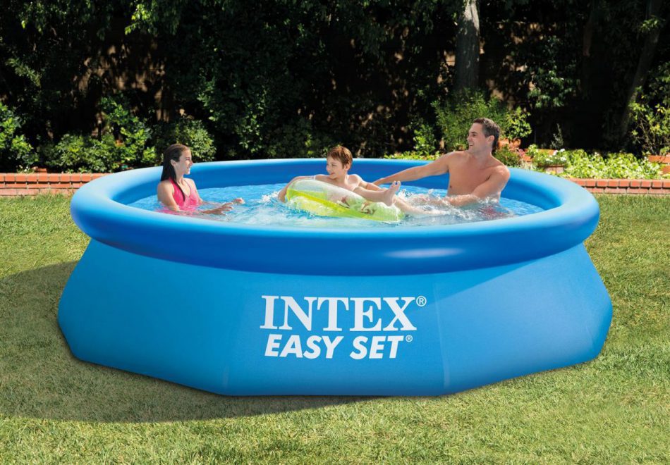 בריכת INTEX 28120 שפה מתנפחת 305X76 ס