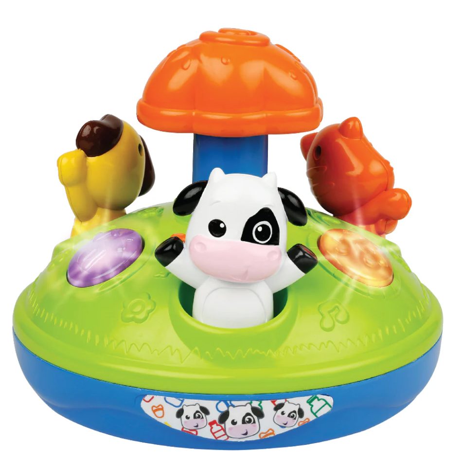 קרוסלת חברים אורקולית winfun - Iam toys, משחקי התפתחות לתינוקות