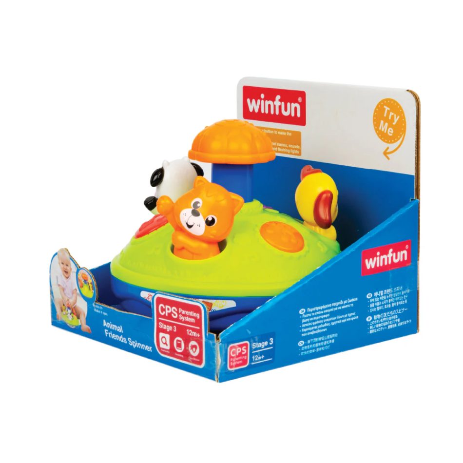 קרוסלת חברים אורקולית winfun - Iam toys, משחקי התפתחות לתינוקות