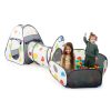 אוהל בריכה מנהרה ו50 כדורים 3ב1 - Iam toys, אוהלים בריכות כדורים ועוד