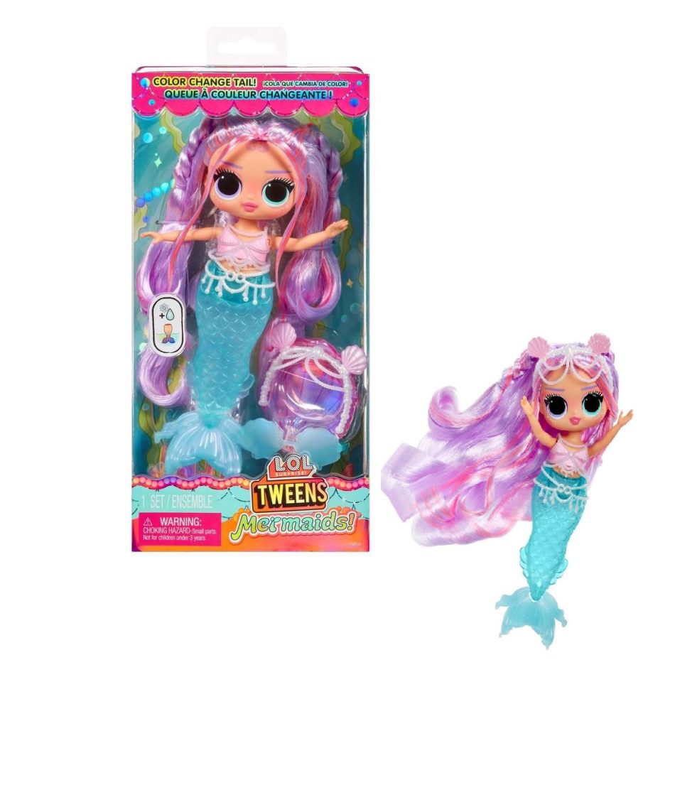 בובת לול בת הים לולה LOL Tweens Mermaid - בובות, בנות