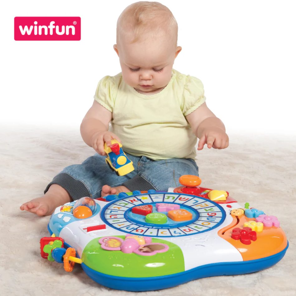 שולחן רב פעילויות אורקולי עברית WinFun - Iam toys, Winfun