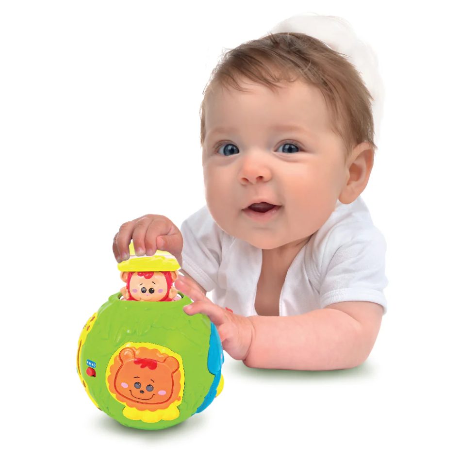 כדור פעילות אורקולי חגיגה בג'ונגל winfun - Iam toys, Winfun