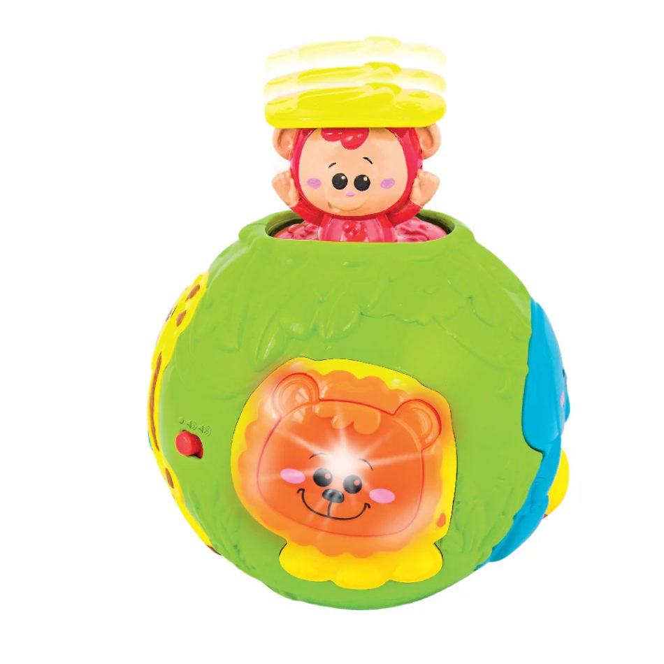 כדור פעילות אורקולי חגיגה בג'ונגל winfun - Iam toys, Winfun