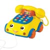 טלפון נגרר מנגן צהוב - Iam toys, משחקי התפתחות לתינוקות