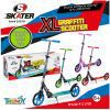 קורקינט 200ממ אלומיניום גרפיטי XL - קורקינט וספידר