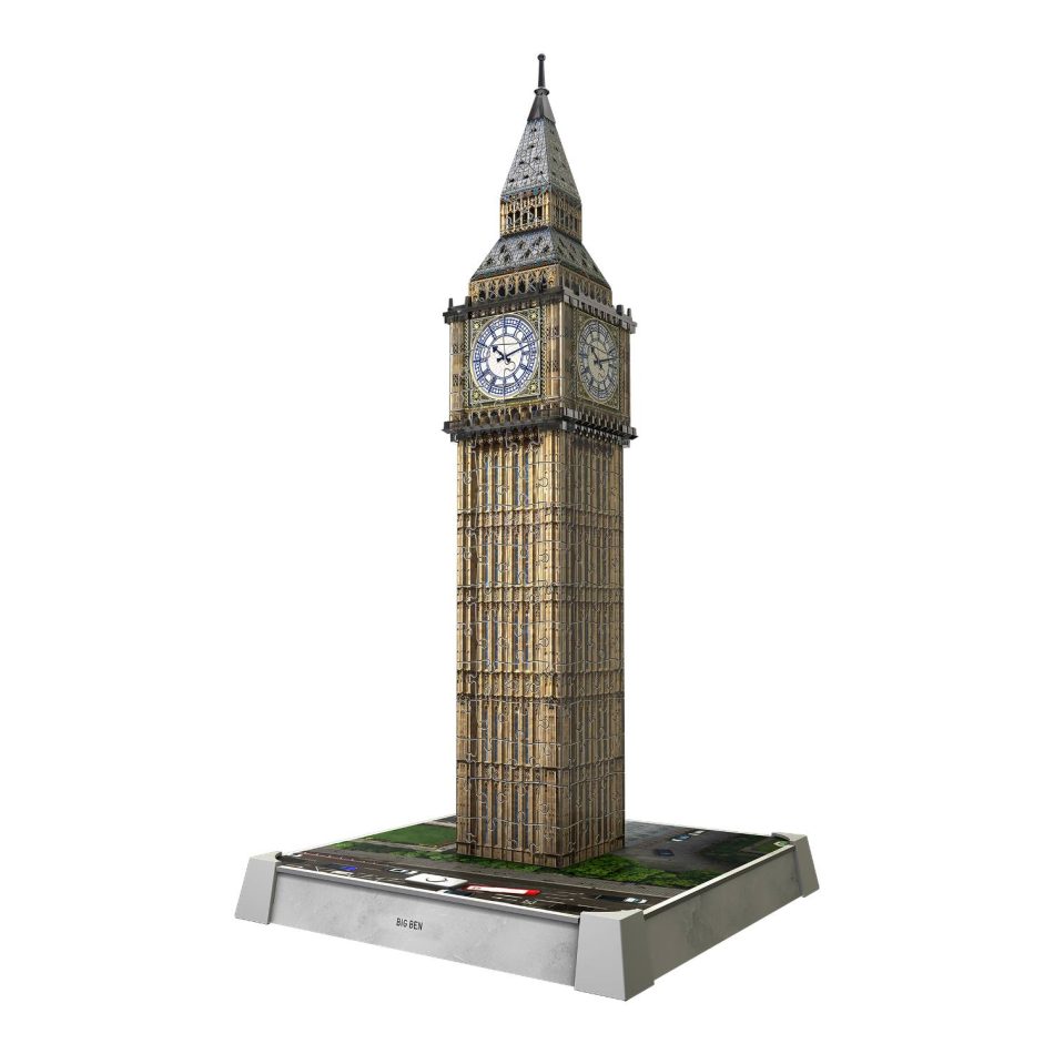 פאזל תלת מימד ביג-בן-מואר 235 חלקים 3D Ravensburger - Ravensburger, בניםבנות
