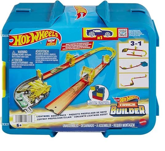 הוט ווילס חניון עם ידית נפתח למסלול מירוצים - Hot wheels, חניונים ומסלולים
