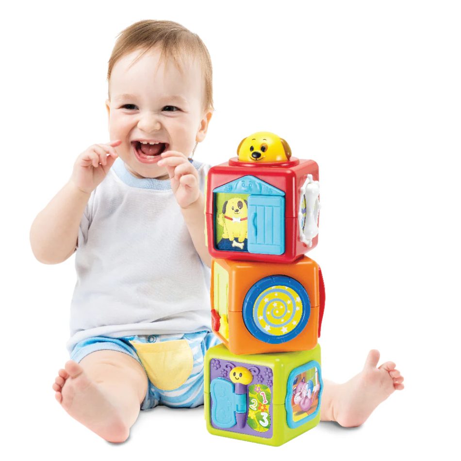 קוביות חיות אינטראקטיביות WINFUN - Iam toys, Winfun