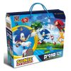 פאזל רצפה סוניק 72 חלקים - 60-80 חלקים, משחקי יצירה