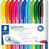 עטי סטדלר 10 צבעים Staedtler - אומנות ויצירה, בית ספר ואומנות
