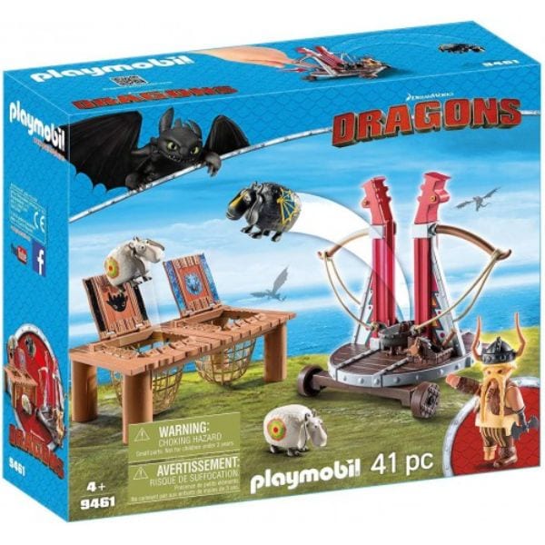 פליימוביל 9461 דרקונים גובר ומקלעת כבשים Playmobil - Playmobil, פליימוביל Playmobil