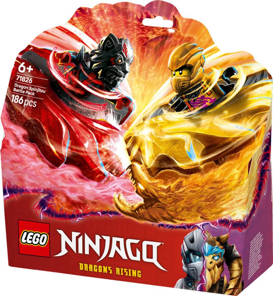 לגו 71826 חבילת קרב של דרקון ספינג'יטסו Lego - Lego, Ninjago