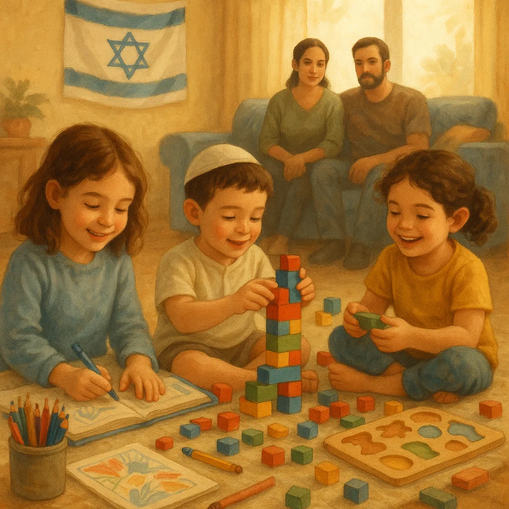 איך לרגע ילדים בזמן מלחמה