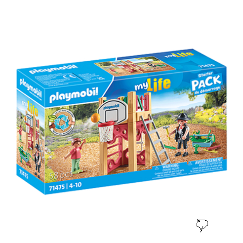 פליימוביל 71475 PlayMobil איש תחזוקה בגן שעשועים - Playmobil, פליימוביל Playmobil
