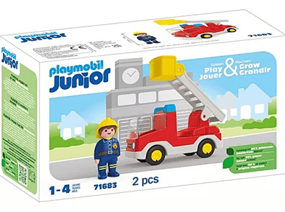 פליימוביל 71683 PlayMobil כבאית עם סולם - Playmobil, פליימוביל Playmobil
