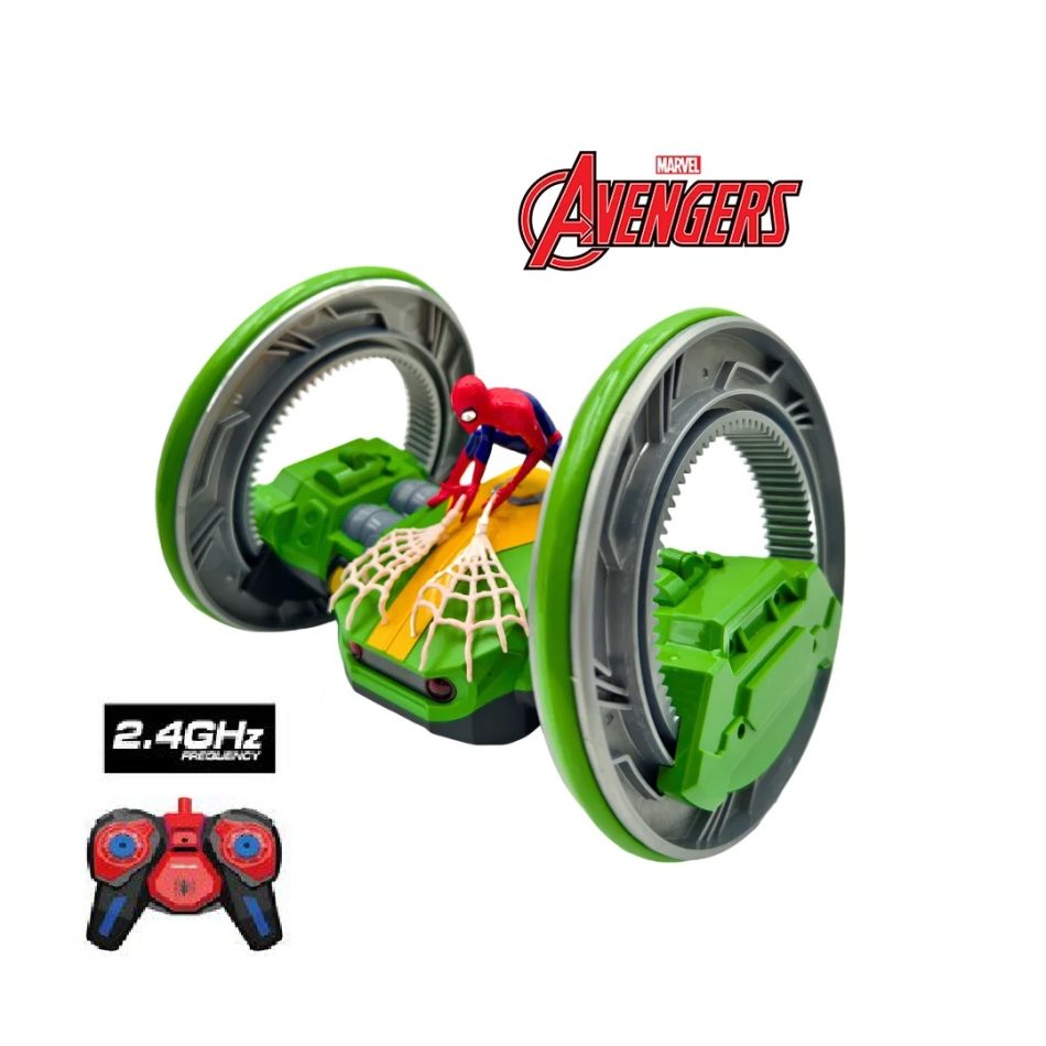 מכונית שלט ספיידרמן רוטט גלגל ענק - Marvel, אניגמה טויס