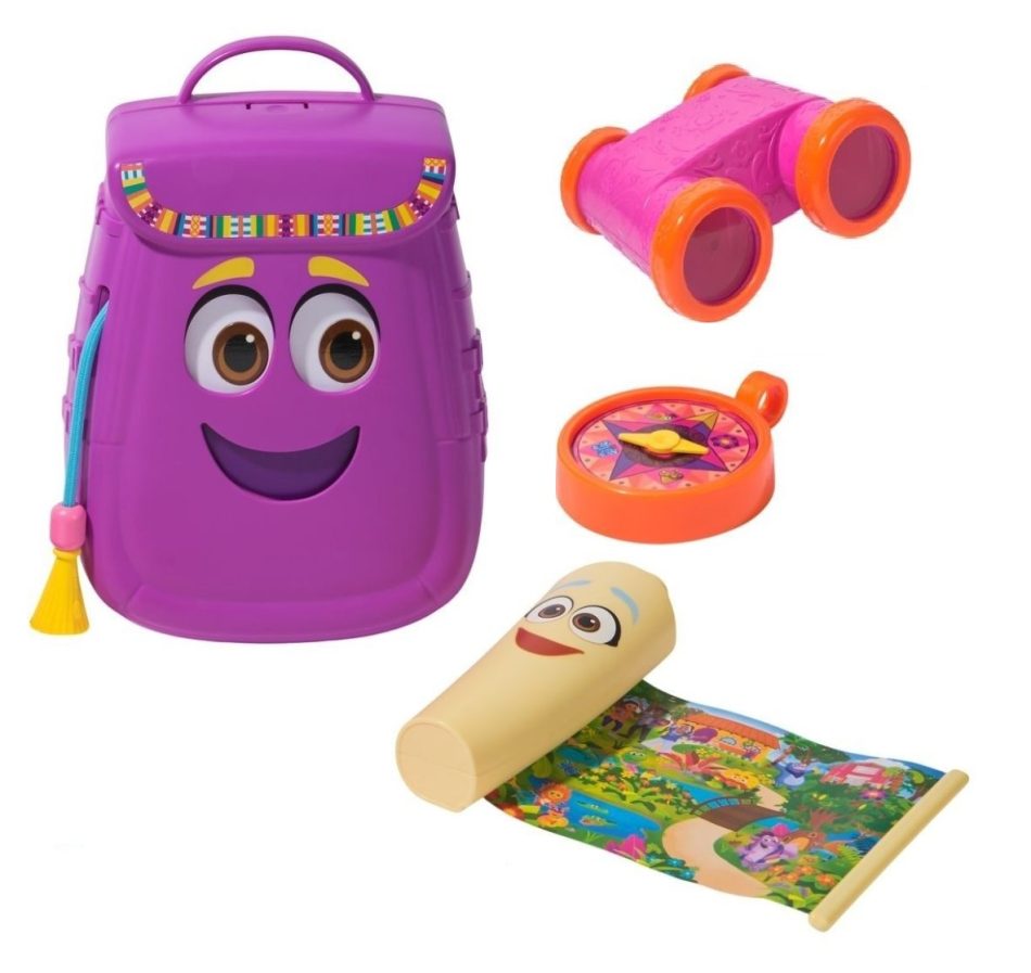 תיק גב דורה כולל אביזרים - בובות, דורה