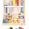 מזוודת כלי עבודה מעץ Pit toys - כמו גדולים, משחקי עץ