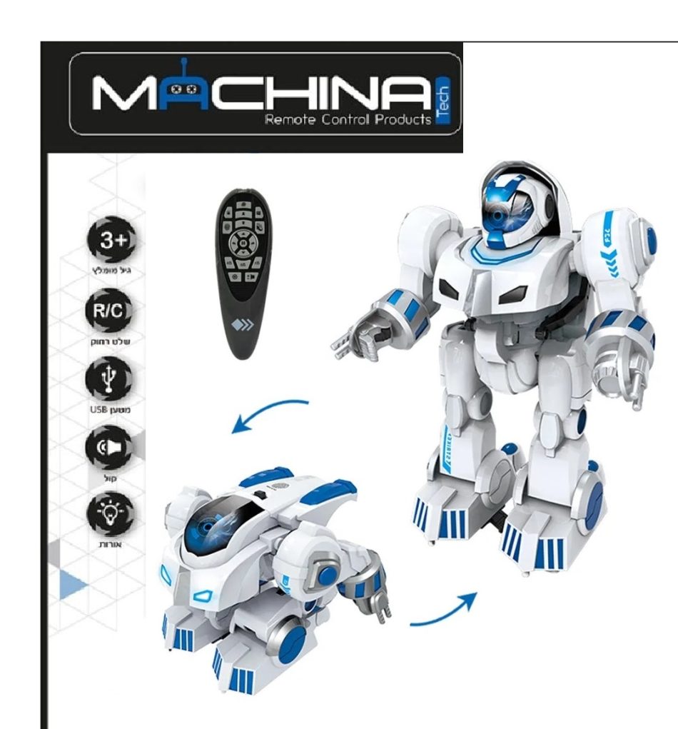 רובוט חכם על שלט Mask Robot - טופליי, רובוטים