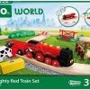 רכבת אדומה מסלול ותוספות 36029 Brio - בריו Brio, משחקי עץ