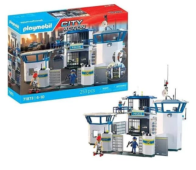פליימוביל 71873 מרכז פיקוד ובקרה משטרתי playmobil - Playmobil, משחקי קופסא