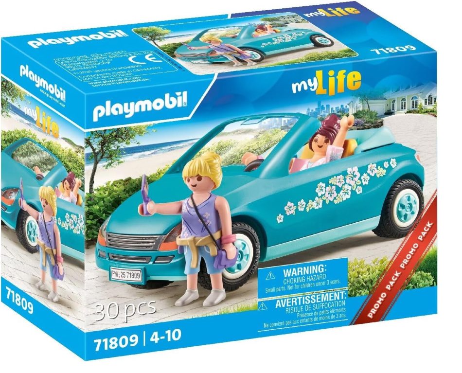 פליימוביל 71809 טיול בנות ברכב קבריולט PlayMobil - Playmobil, פליימוביל Playmobil