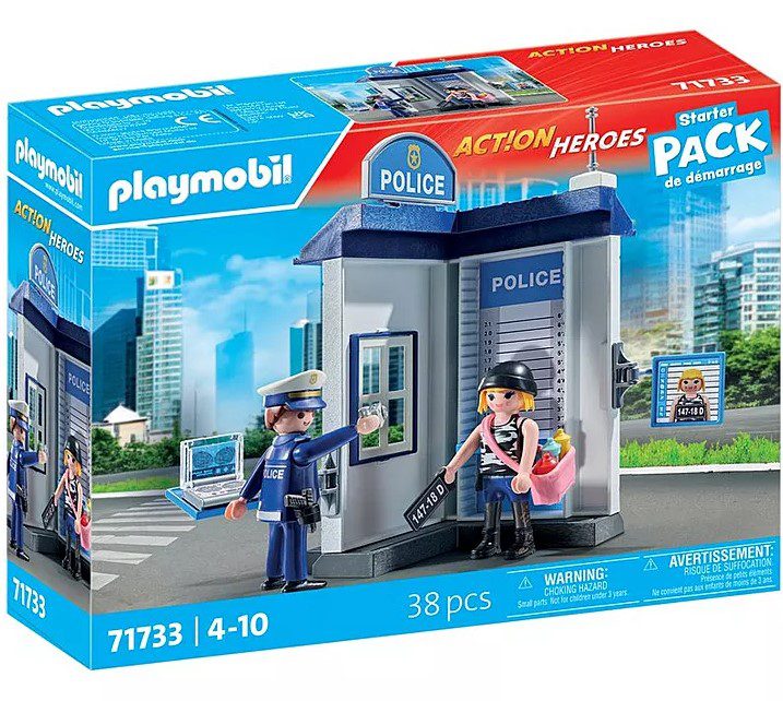 פליימוביל 71733 תא מעצר ערכה למתחילים PlayMobil - Playmobil, פליימוביל Playmobil