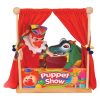תיאטרון בובת מעץ כולל בובות - Iam toys, בובות