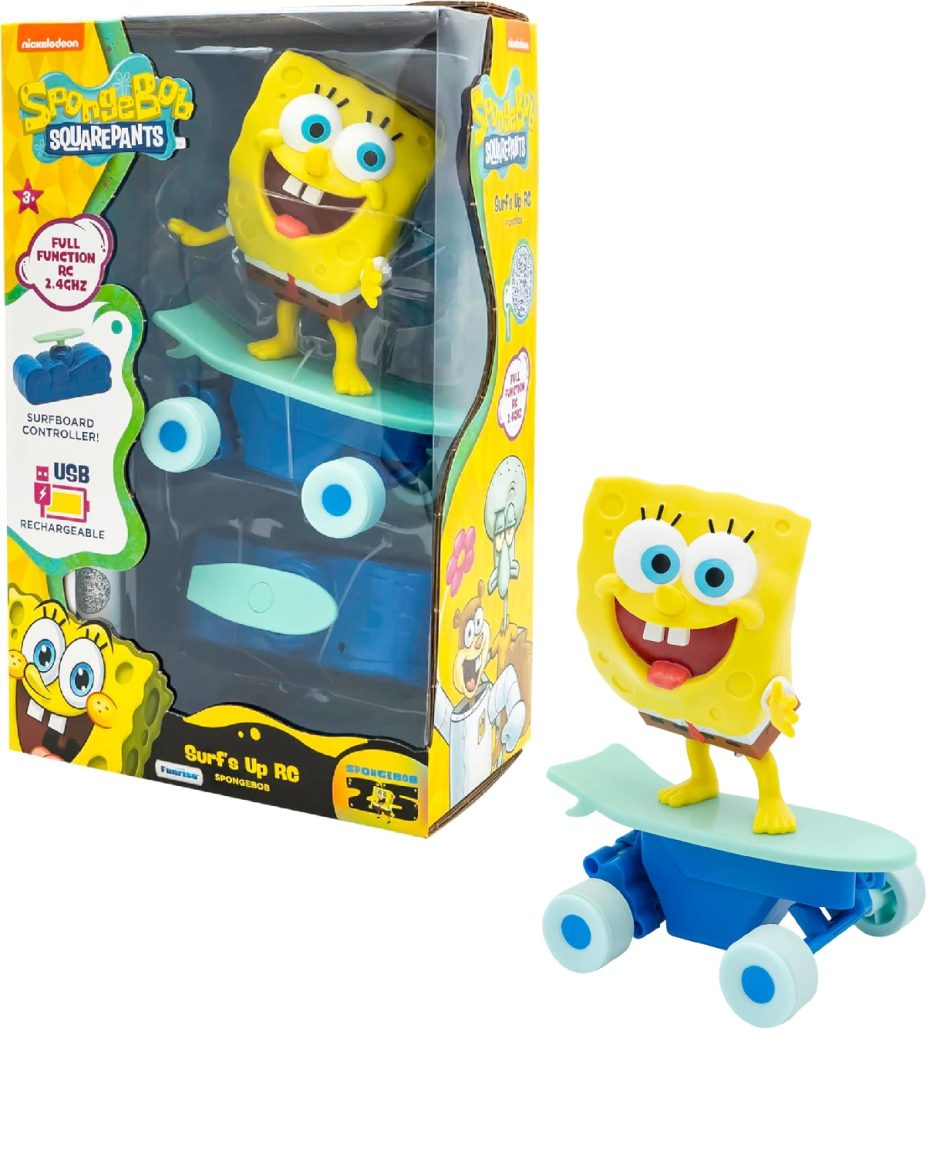 בובספוג על גלשן עם שלט רחוק - Nickelodeon, בובספוג