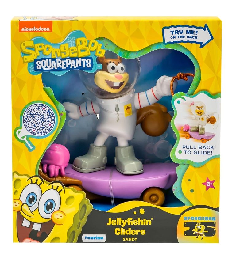 בובספוג סנדי על גלשן תופס מדוזות - Nickelodeon, בובספוג
