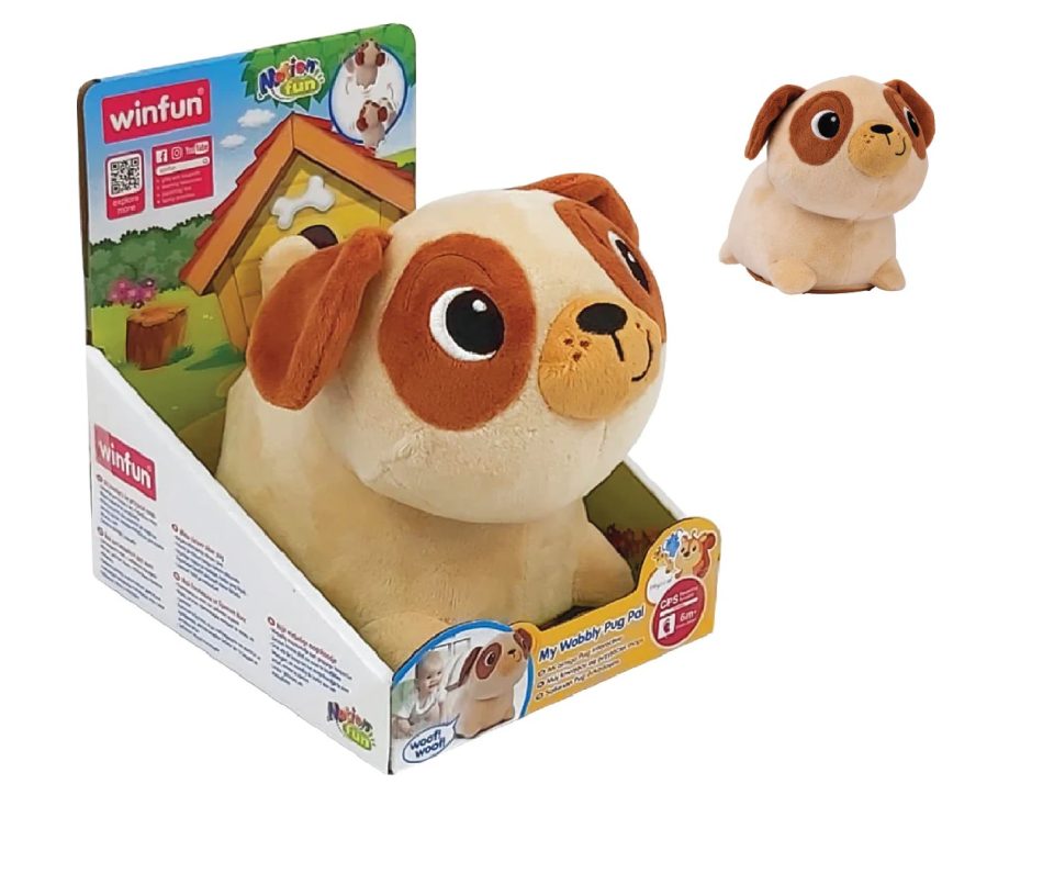 כלבלב וובלי מעודד זחילה - Iam toys, משחקי התפתחות לתינוקות