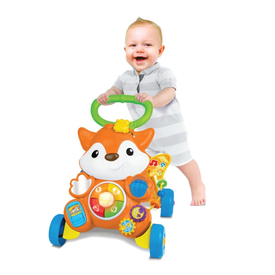 הליכון לפעוטות שועל חביב 2 ב 1 winfun - Iam toys, Winfun