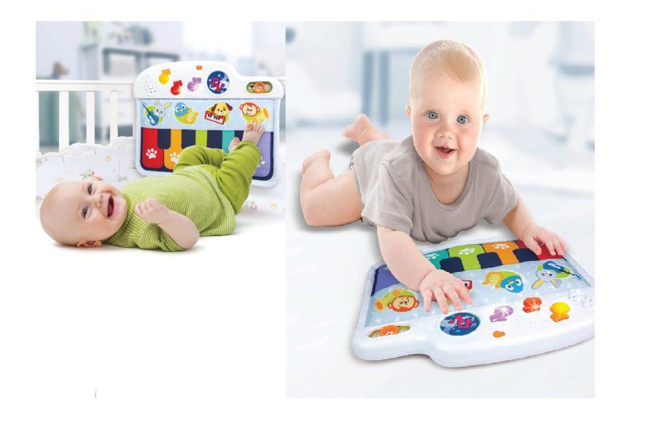 פסנתר מוסיקלי מבד לפעוטות - Disney, Iam toys
