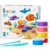 היי קליי סט מעמקי האוקיינוס Hey Clay - משחקי קופסא, פלסטלינה חול ובצקים