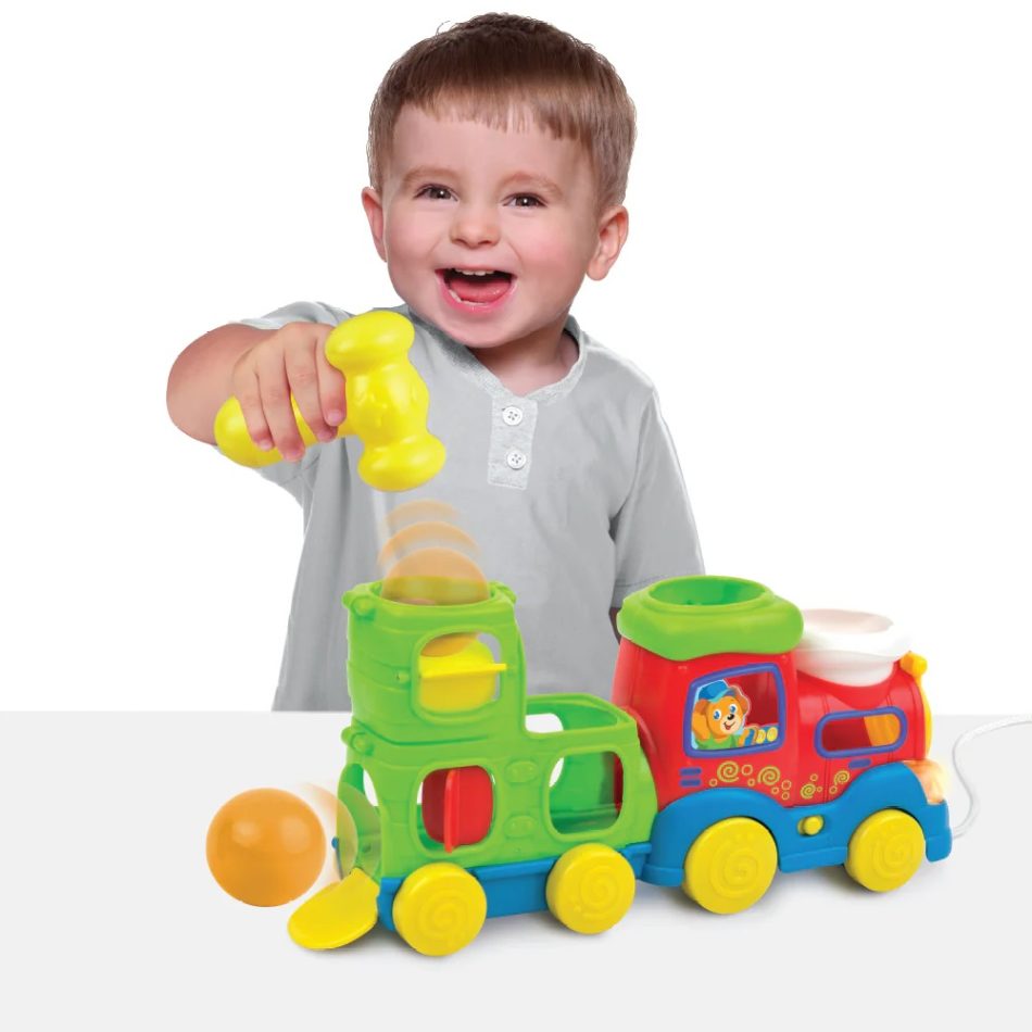 הך פטיש רכבת Winfun - Iam toys, משחקי התפתחות לתינוקות