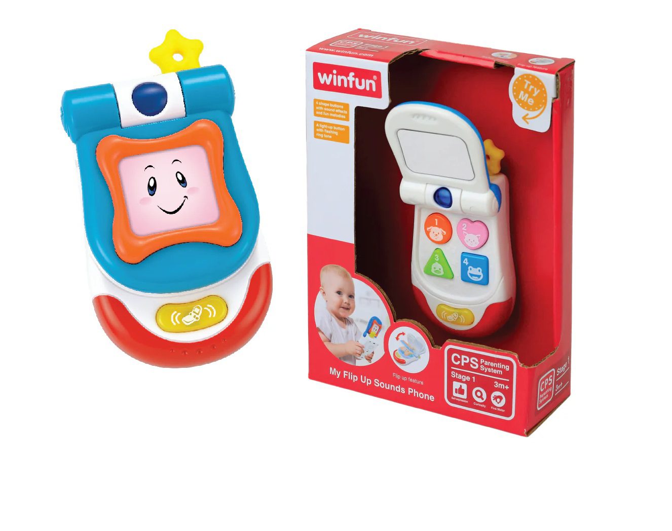 ללא שם12 טלפון סלולרי לפעוטות winfun - Iam toys, משחקי התפתחות לתינוקות