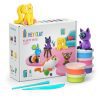 היי קליי סט חברים פרוותיים Hey Clay - משחקי קופסא, פלסטלינה חול ובצקים