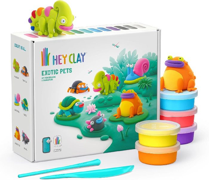 היי קליי סט ממלכת הביצה Hey Clay - משחקי קופסא, פלסטלינה חול ובצקים