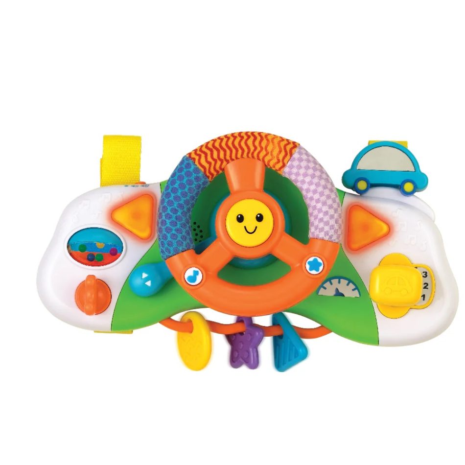פעלולון הגה לעגלה 2ב1 winfun - Iam toys, Winfun