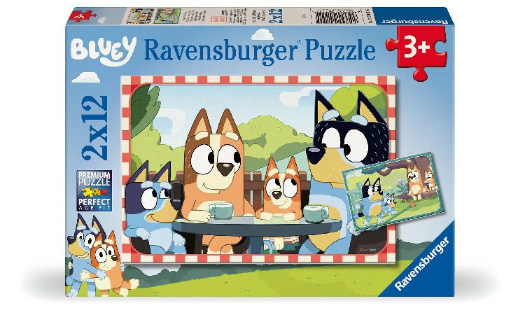 פאזל 2X12 חל' בלואי Ravensburger - 12 חלקים, Ravensburger