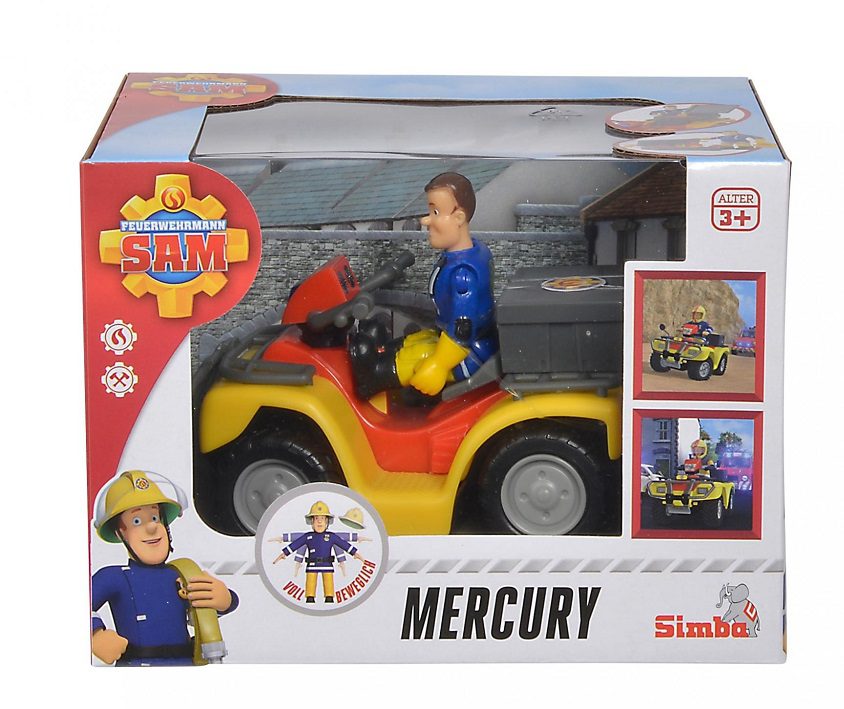 סמי הכבאי טרקטורון ודמות mercury - ילדים ונוער, כלי תחבורה
