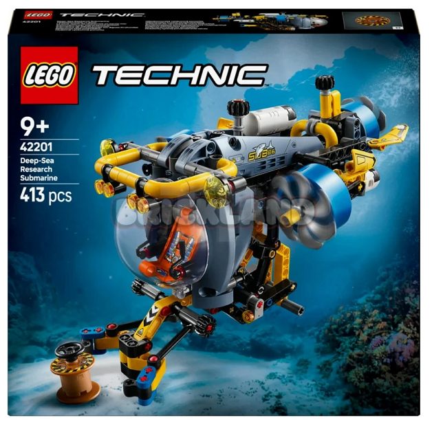 לגו טכניק 42201 צוללת מחקר במעמקי ים Lego - Lego, טכני Technic