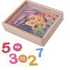מספרים מגנטים בקופסא Pit toys - משחקי מגנט, משחקי עץ