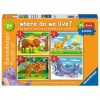 פאזל הראשון שלי היכן אני חי 6/8/10/12 Ravensburger - Ravensburger, פאזלים