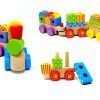 רכבת ענק מעץ Pit toys - הרכבות ופאזלים לפעוטות, משחקי עץ