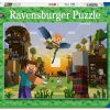 פאזל 150 חל' מיינקראפט Ravensburger - 100+150 חלקים, Ravensburger