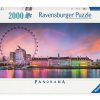 פאזל 2000 חל' פנורמי לונדון עם גלגל Ravensburger - 2000 חלקים ומעלה, Ravensburger