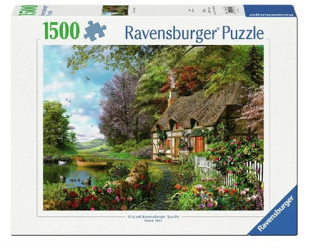 פאזל 1500 חלקים קוטג' בכפר Ravensburger - 1500 חלקים, Ravensburger
