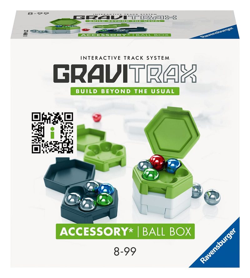 גרביטרקס קופסא לכדורים Gravitrax - Ravensburger, בניםבנות